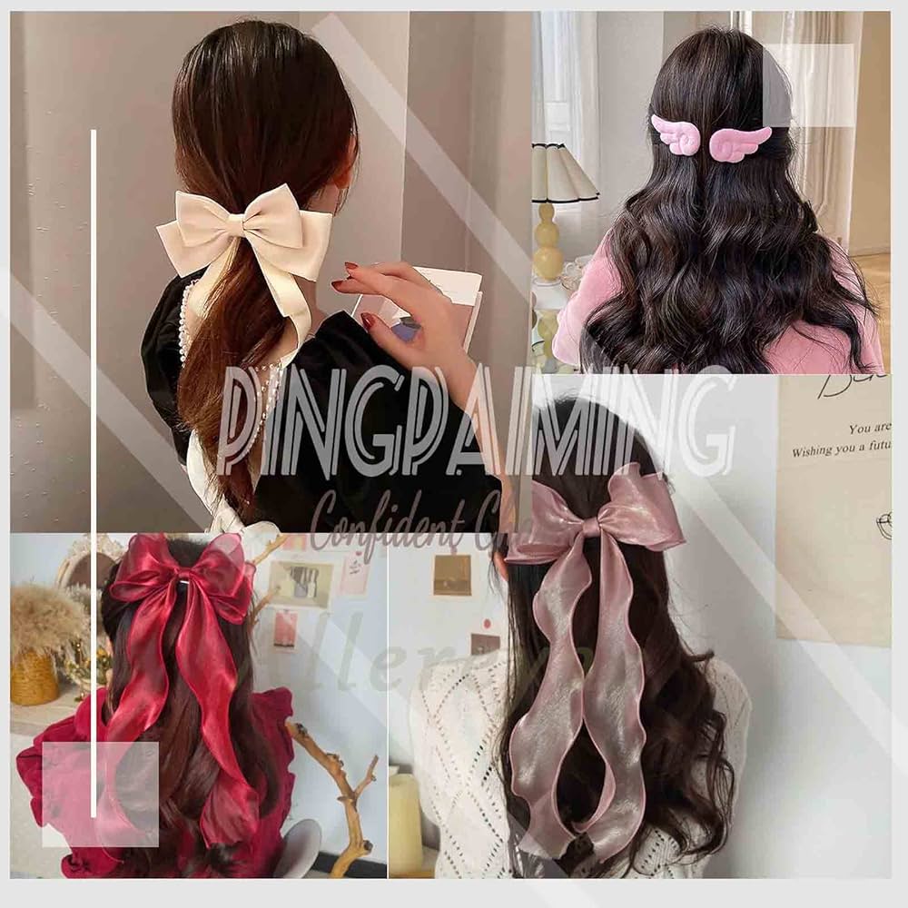 Amazon.com : Allereyae Angel Wing Hair Clip Barrette Cartoon